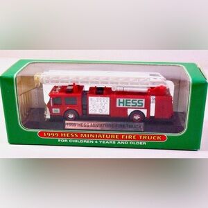Hess Miniature Fire Truck